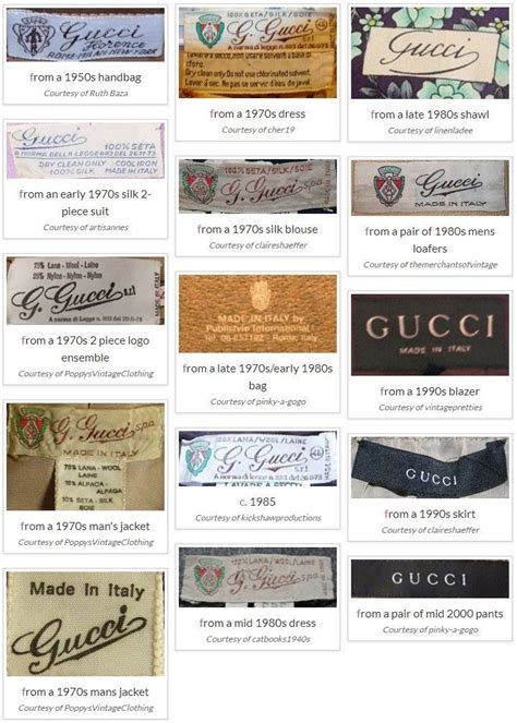 vintage gucci labels|gucci label image.